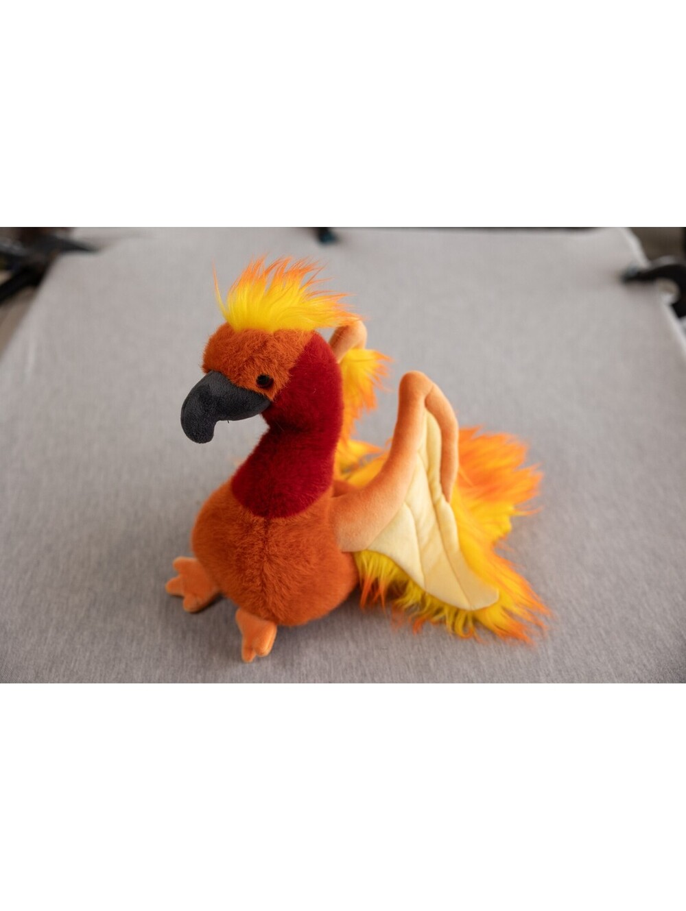 Douglas plush Cayenne the phoenix stuffed animal orange red yellow